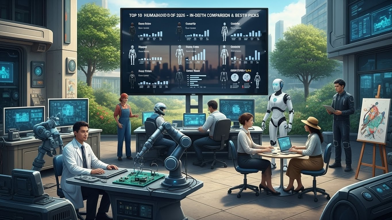 You are currently viewing Top 20 Humanoid Robots of 2026 – In-Depth Comparison & Best Picks (With The Humanoid Robot Deployment Decade Begins Audio Overview & Quiz)
