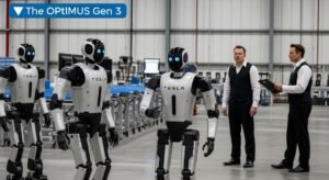 Read more about the article Tesla Optimus Gen 3 at Giga Texas: Unpacking the Factory Trial, Capabilities, and Production Realities( With Tesla’s Optimus Breakthroughs & Benchmarks Audio Overview)